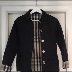 Girls Burberry Jacket